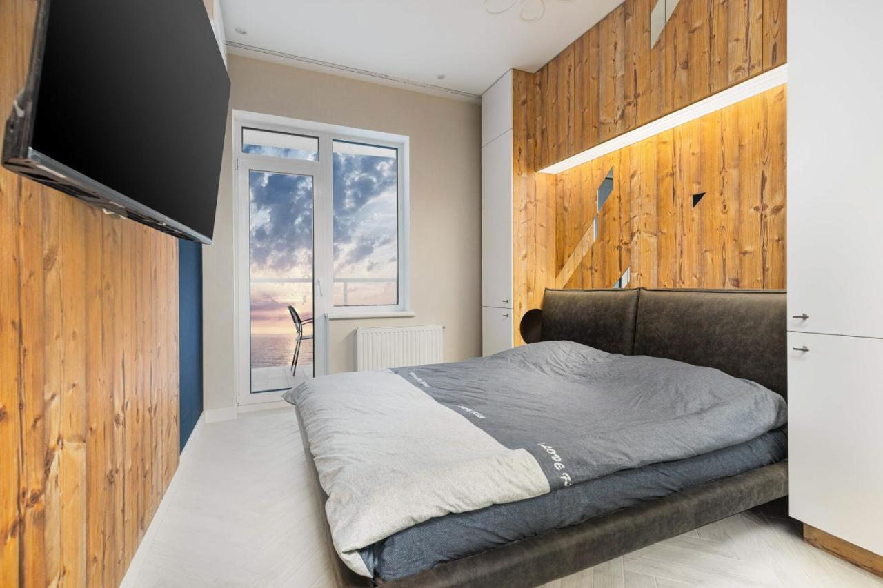 New Romantic Sea-View Studio By Odessa Beach Luaran gambar