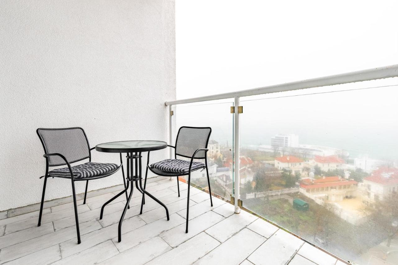 New Romantic Sea-View Studio By Odessa Beach Luaran gambar